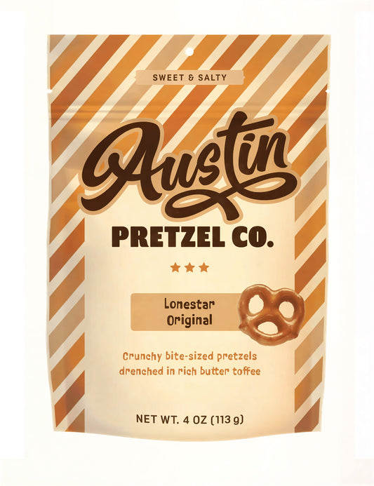 Lonestar Original Austin Pretzels Co. 4oz. - Texas Treats