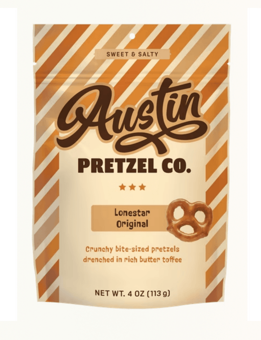 Lonestar Original Austin Pretzels Co. 4oz. - Texas Treats