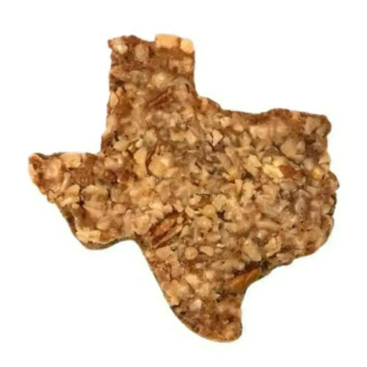 Pecan Cake, Butter Toffee, Texas Shaped - Texas Treats
