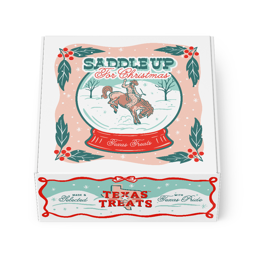 Saddle Up for Christmas Gift Box - Texas Treats