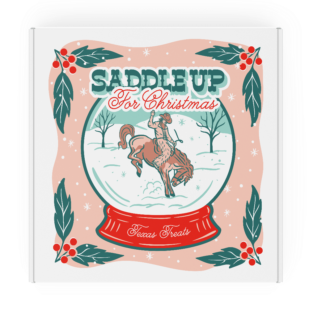 Saddle Up for Christmas Gift Box - Texas Treats