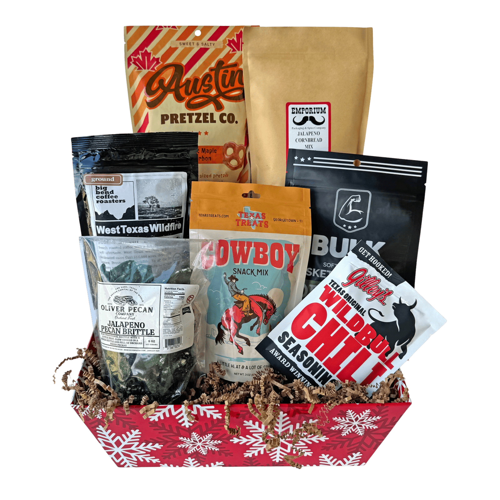 Santa is a Cowboy Gift Basket