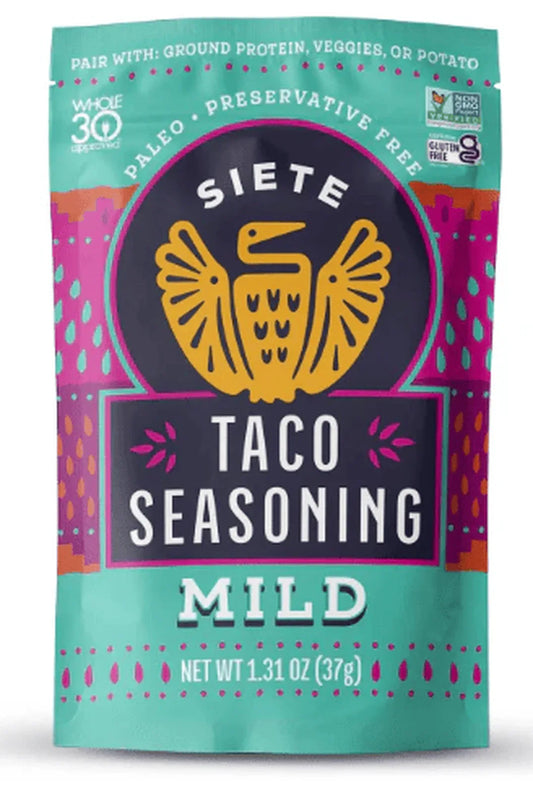 Siete Mild Taco Seasoning - Texas Treats