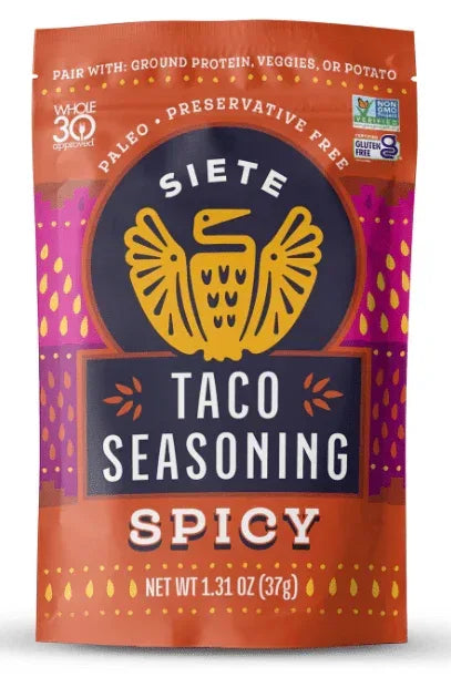 Siete Spicy Taco Seasoning - Texas Treats