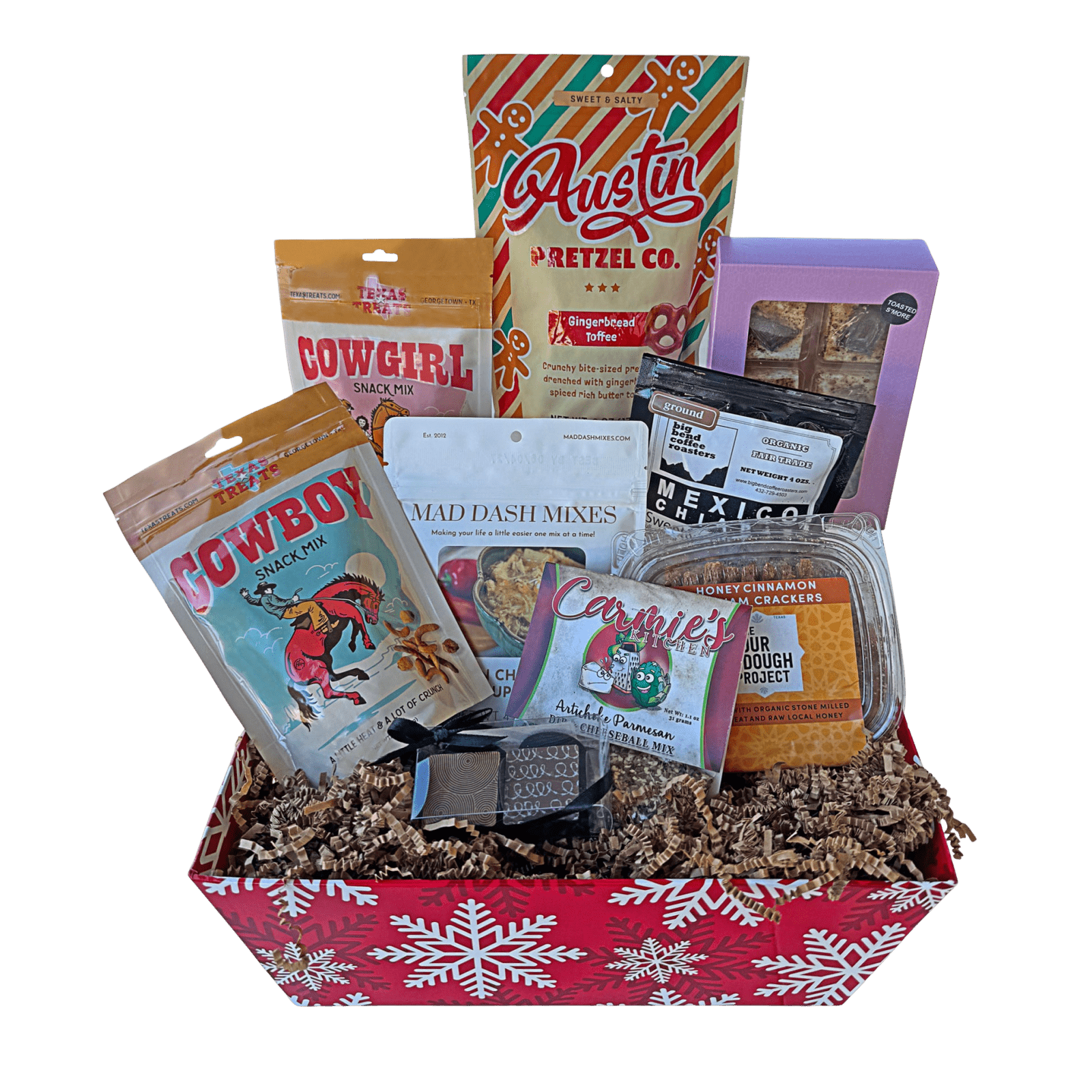 Sleigh Bells & Cowboy Boots Gift Basket