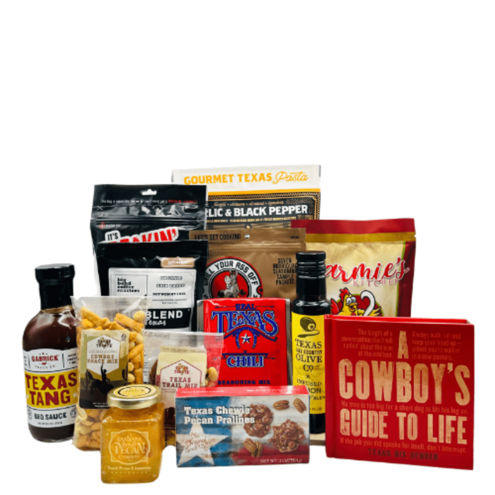 Texas Cattle Drive Gift Basket - Texas Treats