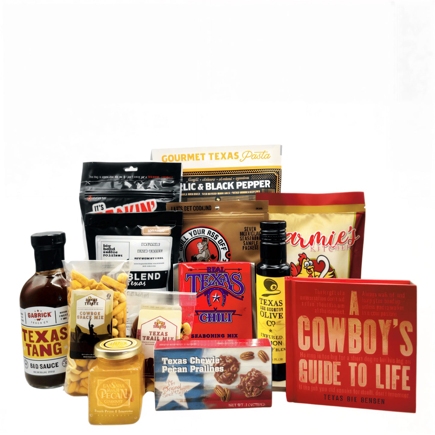 Texas Cattle Drive Gift Basket