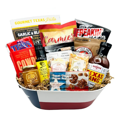 Texas Cattle Drive Gift Basket - Texas Treats