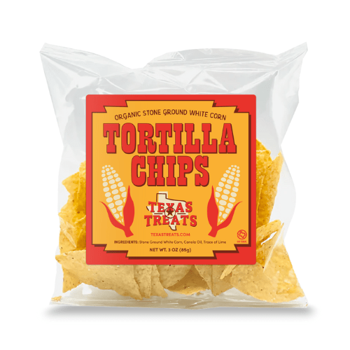 Texas Corn Tortilla Chips 3oz. - Texas Treats