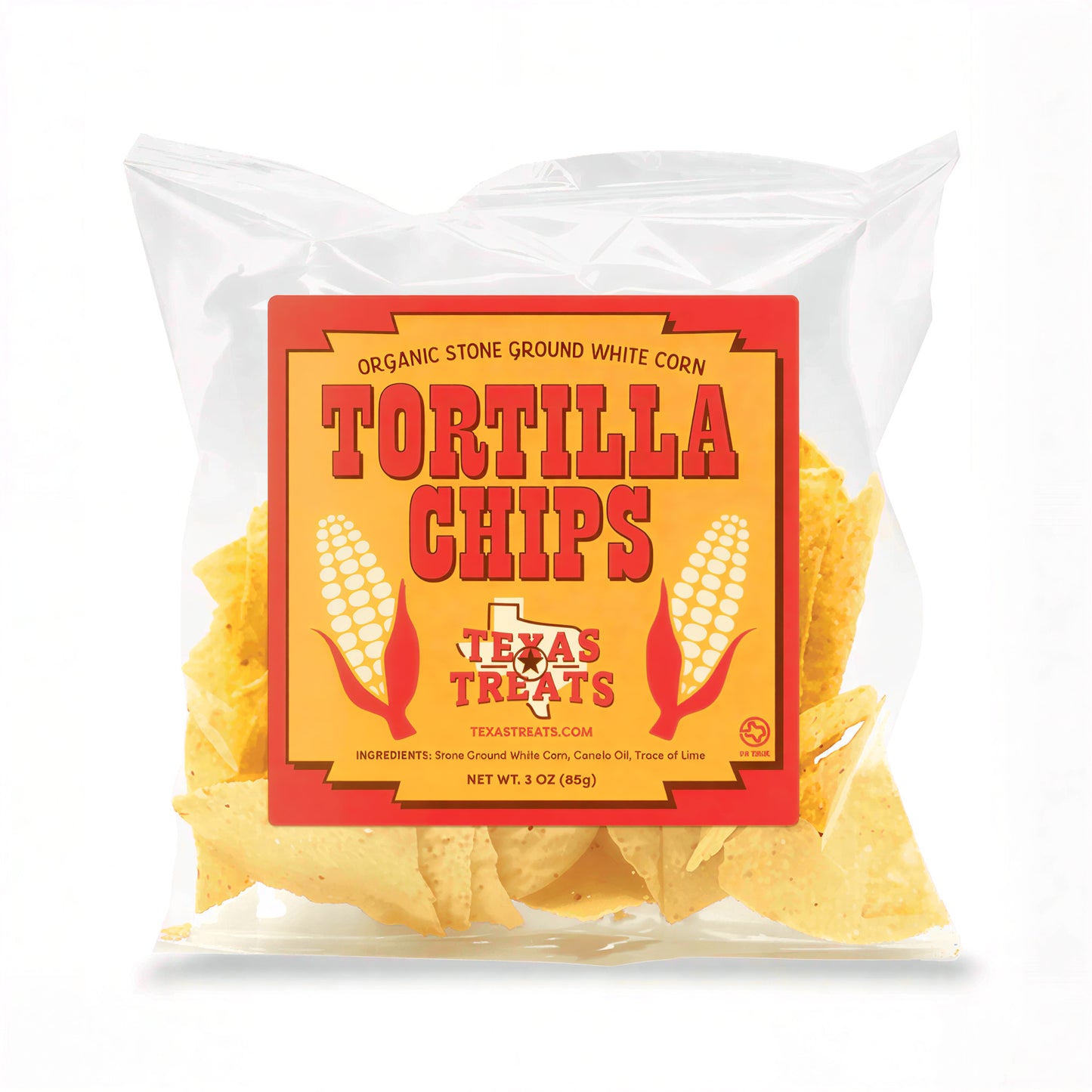 Texas Corn Tortilla Chips 3oz.