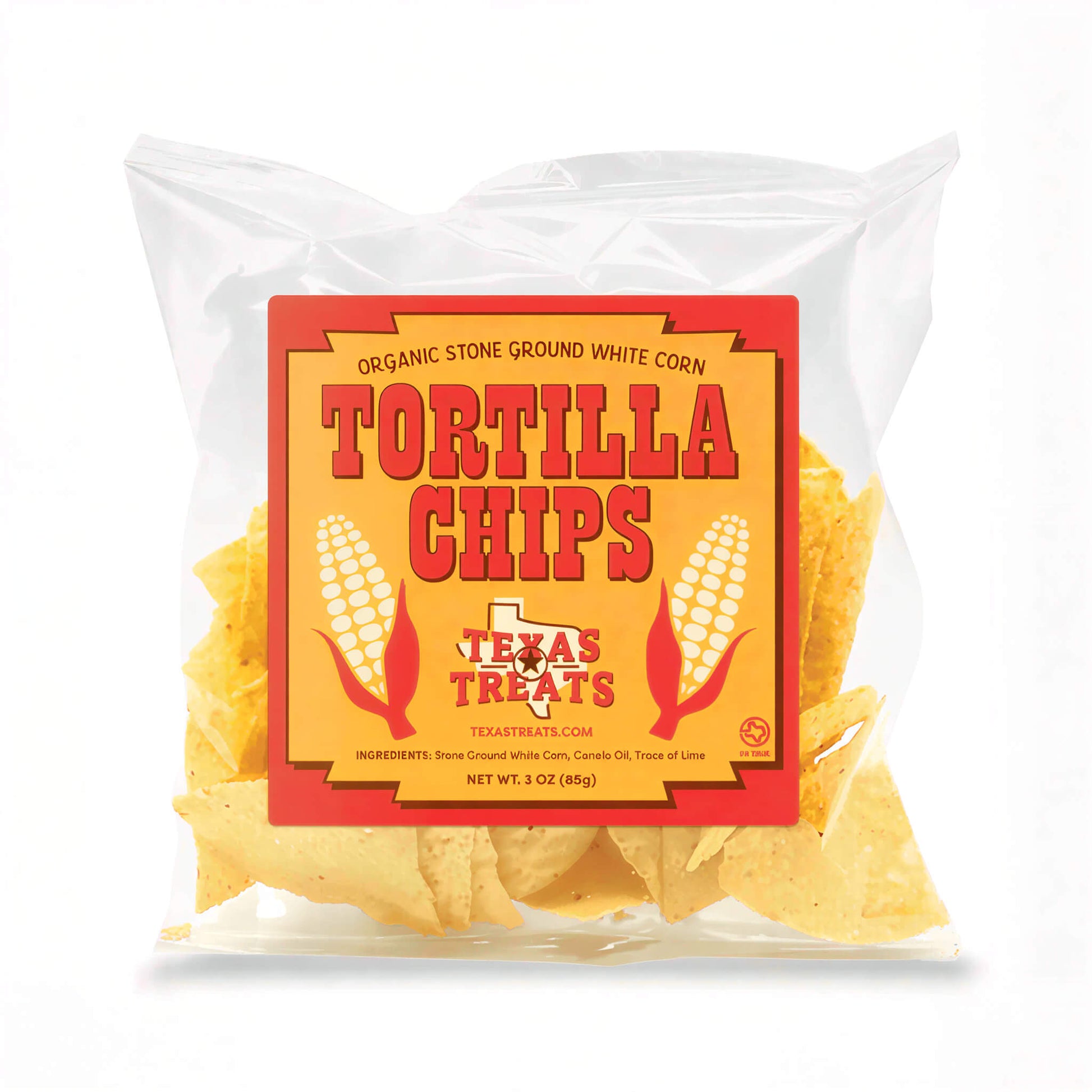 Texas corn tortilla chips design 1