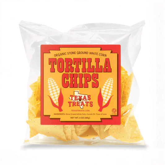 Texas corn tortilla chips design 1