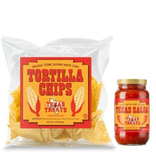 Texas Salsa and Corn Tortilla Chips - Texas Treats