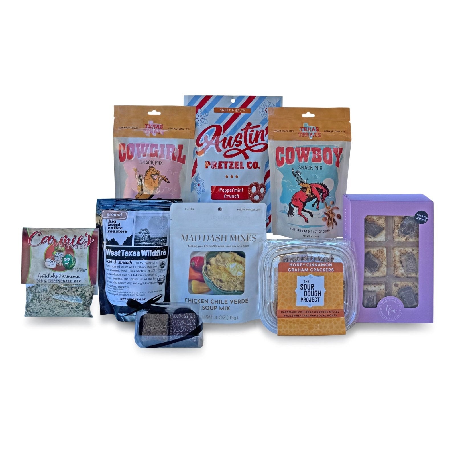 Warm Wishes Y'all Gift Box - Texas Treats
