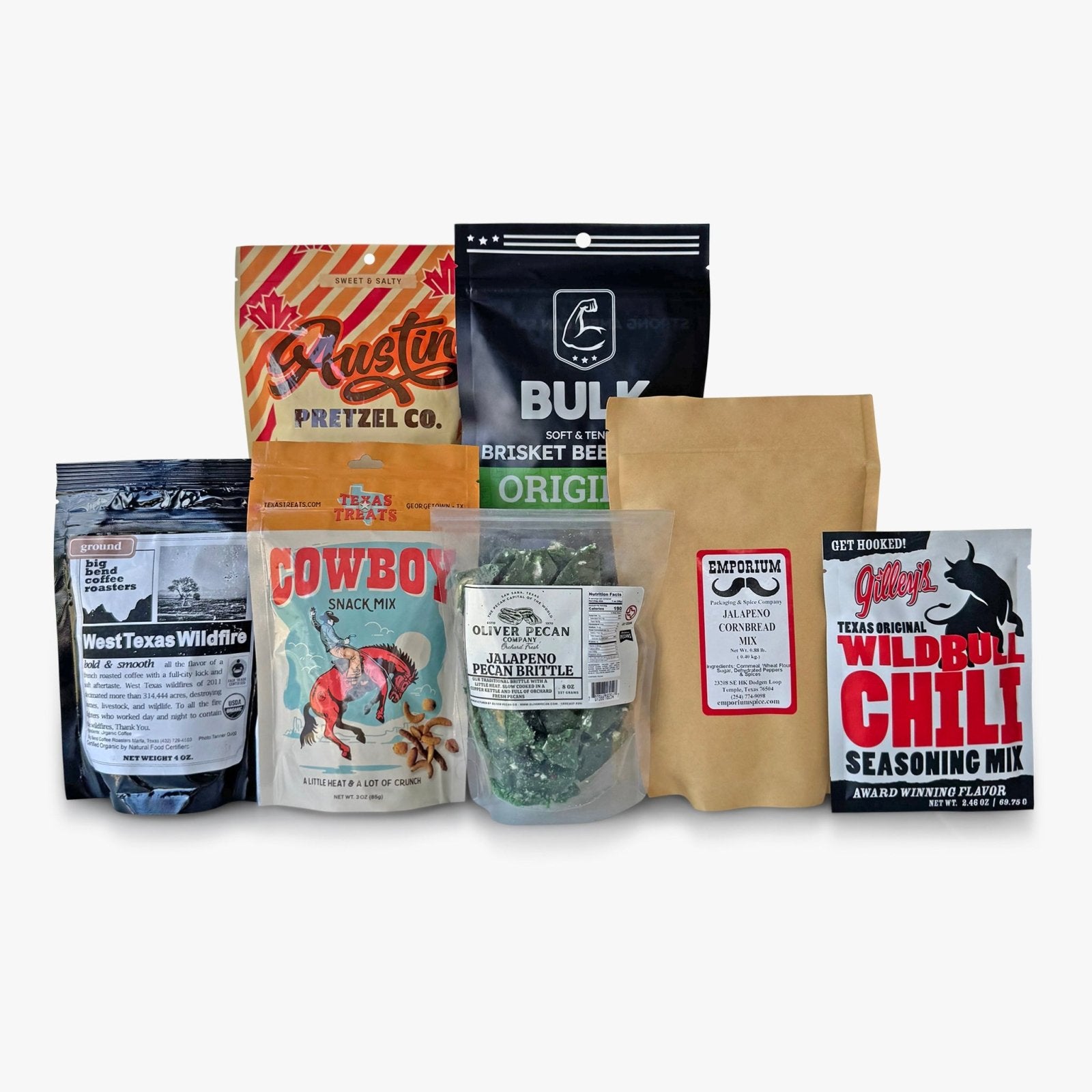 Warm Wishes Y'all Gift Box - Texas Treats