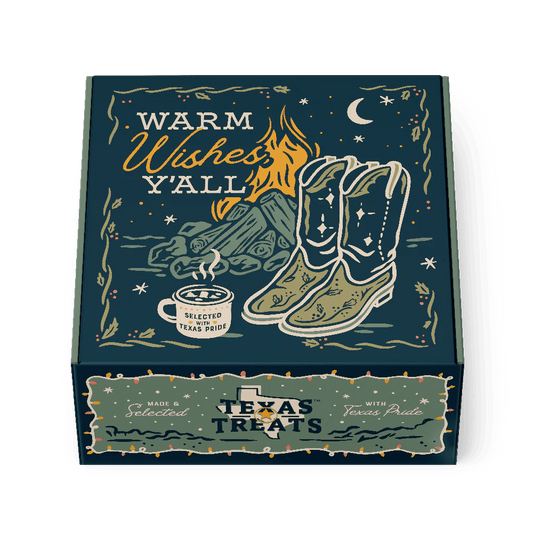 Warm Wishes Y'all Gift Box - Texas Treats