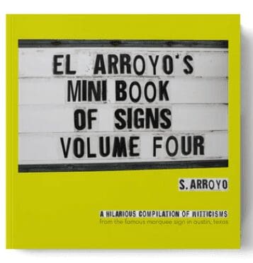 Cover of El Arroyo mini book of signs, Volume 4.