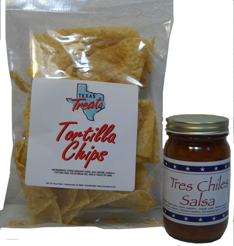 Texas Chips (3oz) & Salsa