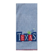 Texas Star Blue Bonnet Tea Towel