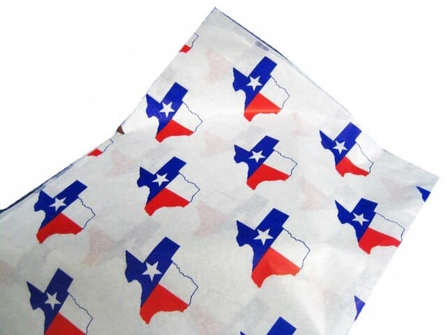 Tissue Paper - Texas State (10 Sheets)