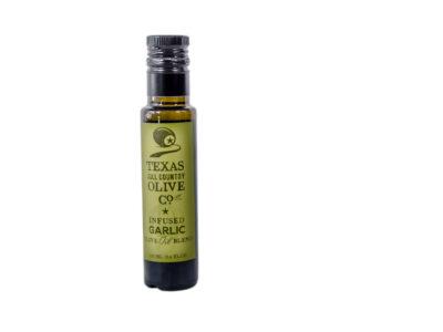 Garlic Infused Olive Oil, 100ml. Texas Hill Country Olive Oil