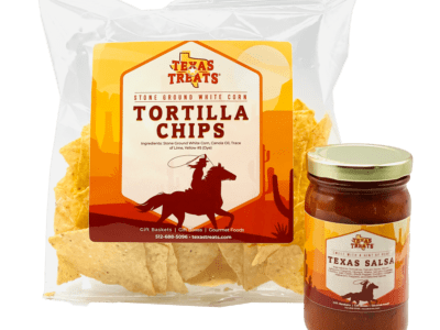 Texas Tortilla Chips 3 oz. and Texas Salsa 8 oz.